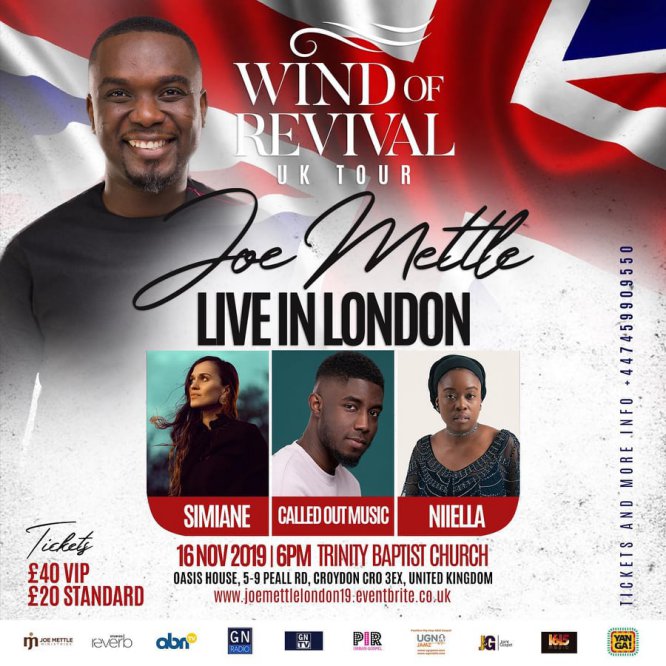 Joe mettle wind of revival world tour 3