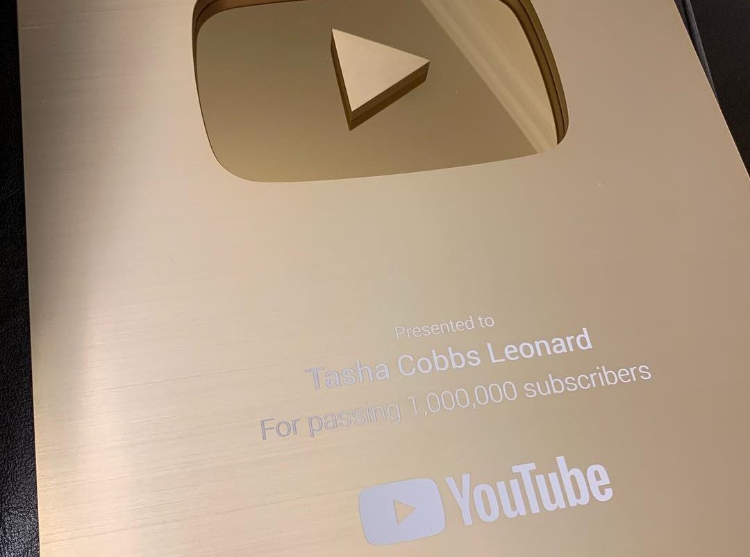 tasha cobbs 1 million youtube subscribers