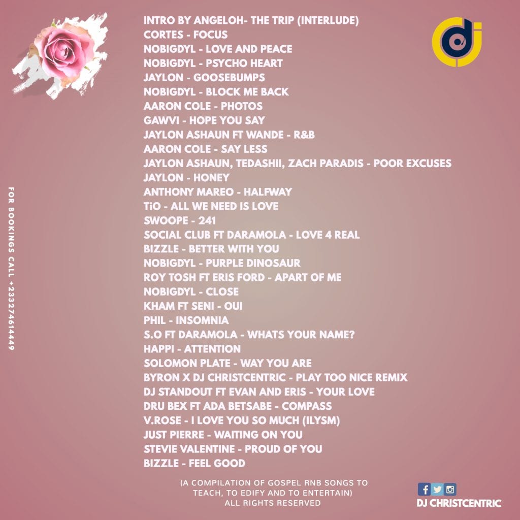 LOVE NOTE TRACKLST