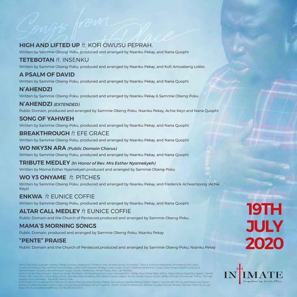 Sammie Obeng poku intimate album