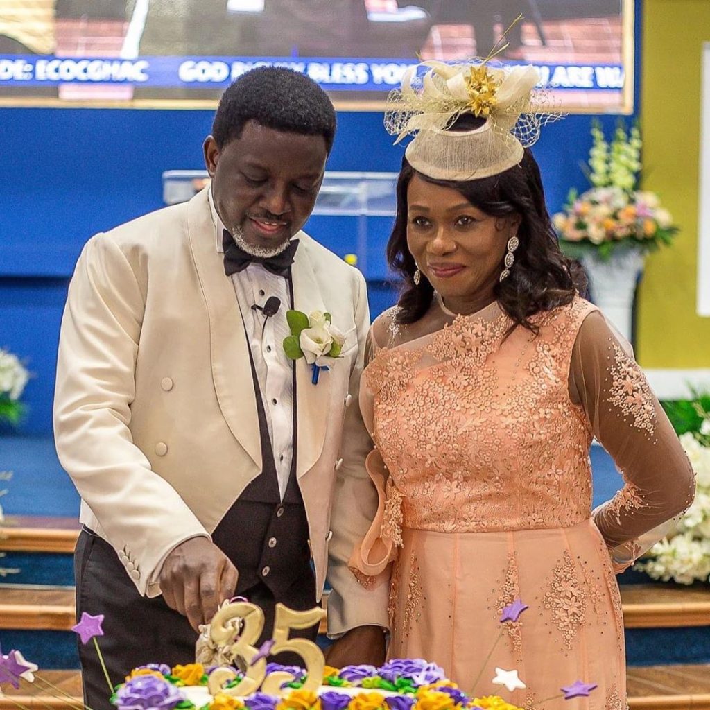 Bishop Agyin Asare and wife
