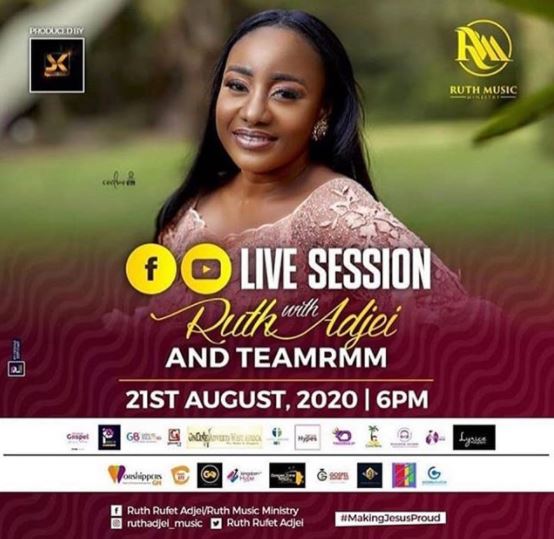 worship session with ruth adjei
