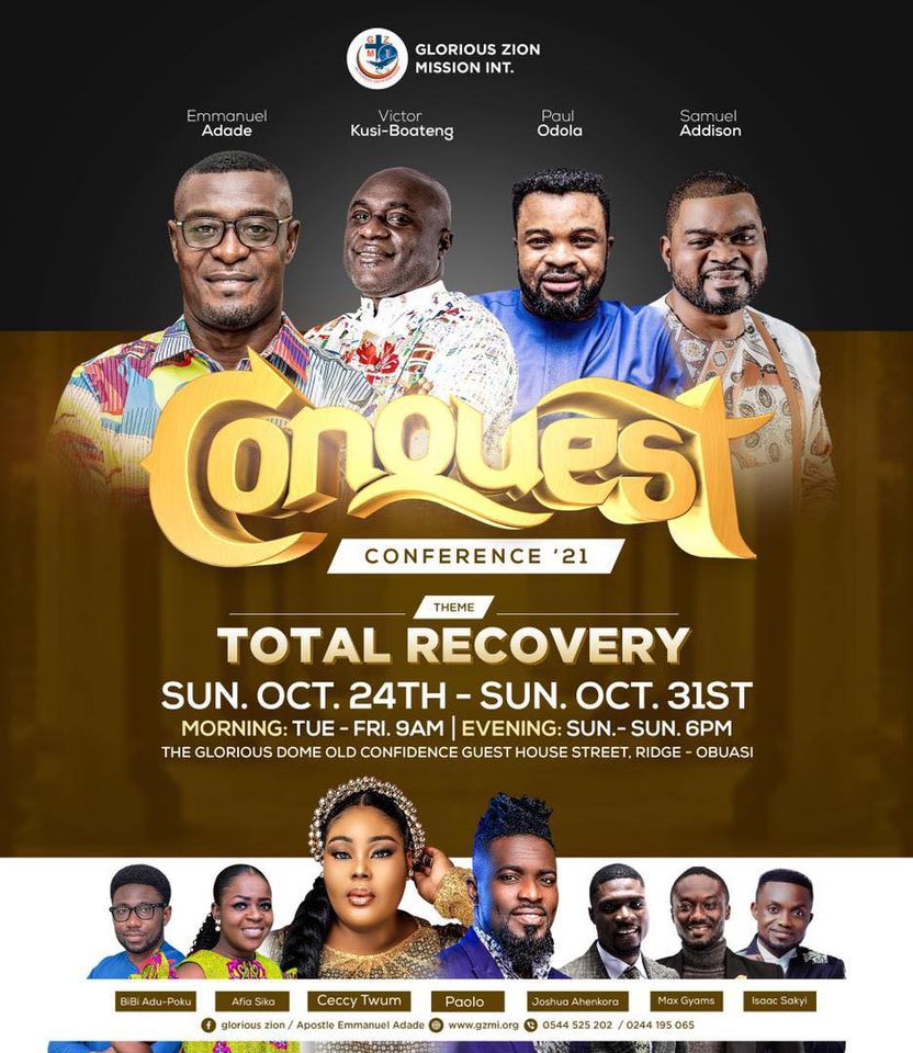 Conquest Conference 2021 Obuasi